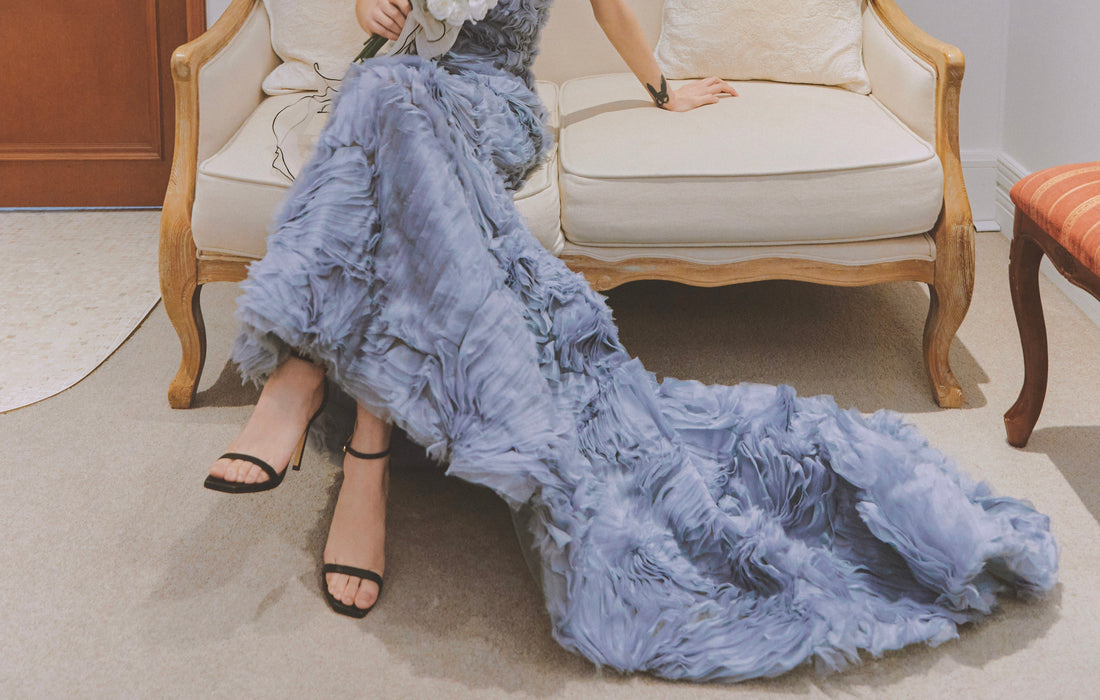 Bridal editorial shoot in Q.E.D.CLUB