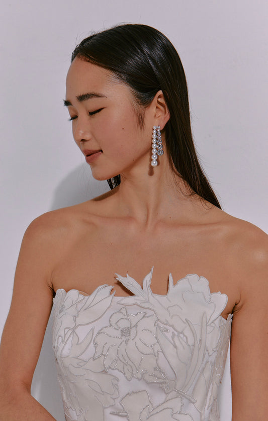 Pearl silver pierce