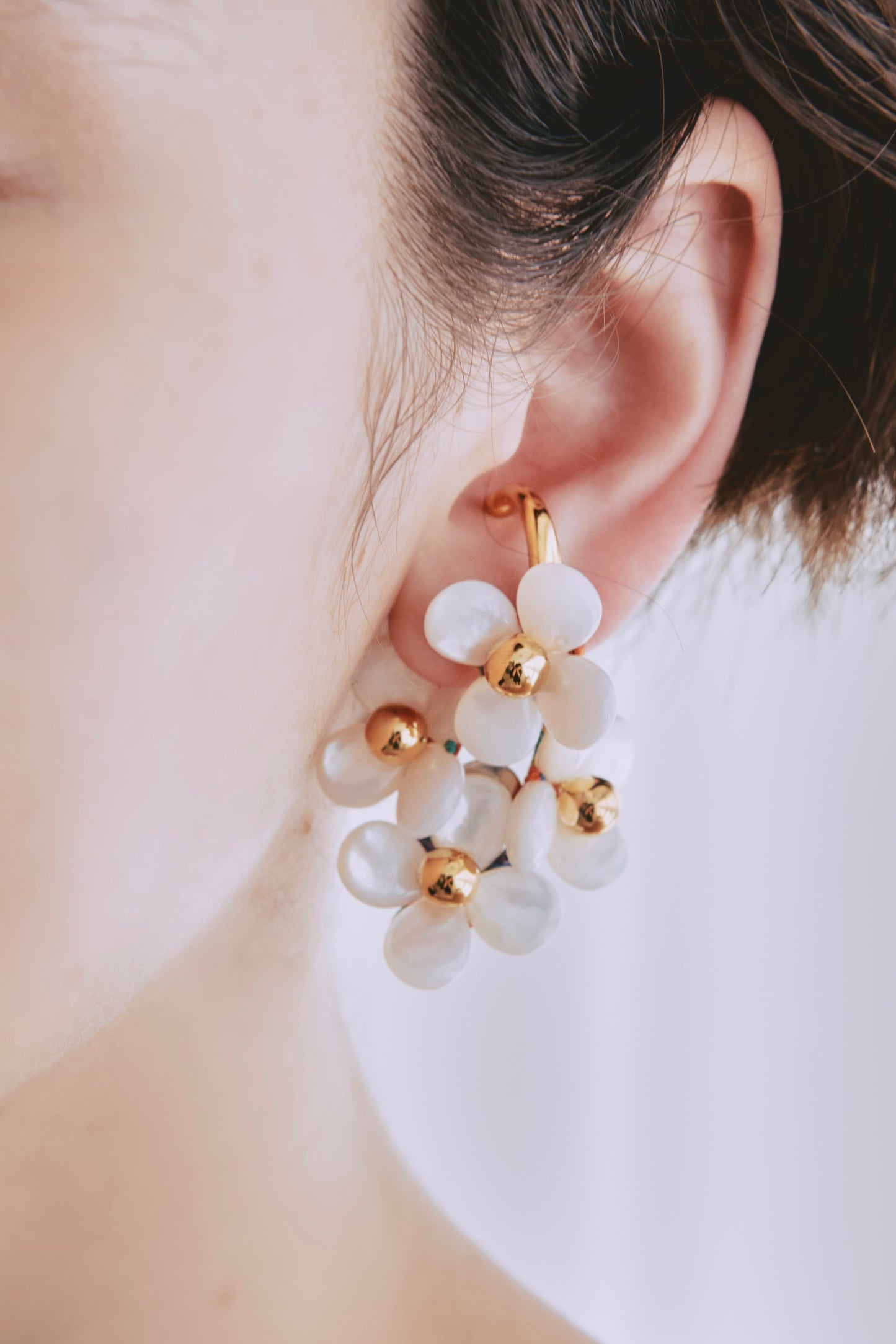 Shell ear cuff